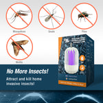Load image into Gallery viewer, Portable Dual-Function Mosquito Zapper &amp; LED UV Lamp
