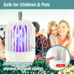 Load image into Gallery viewer, Portable Dual-Function Mosquito Zapper &amp; LED UV Lamp
